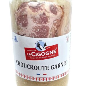 Garniertes Sauerkraut