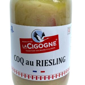 Hahn in Rieslingwein Sauce