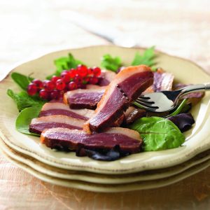 Magret de canard fumé